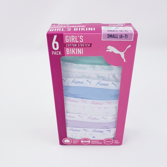 Puma 6 pack girls bikini - Picture 1 of 2
